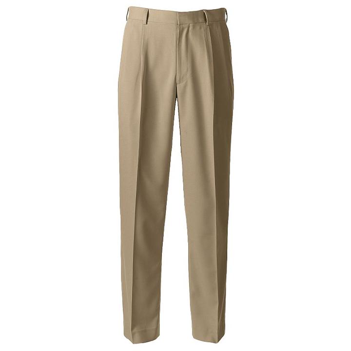 Men's Grand Slam Ultimate Classic-fit Performance Stretch Pleated Golf Pants, Size: 34x34, Beige Oth