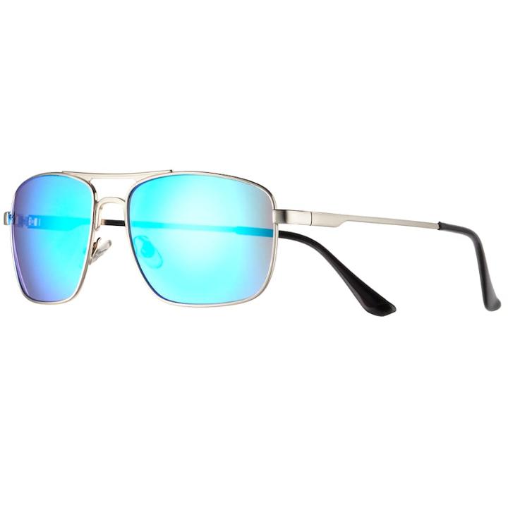 Men's Apt. 9&reg; Metal Navigator Sunglasses, Med Grey