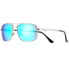 Men's Apt. 9&reg; Metal Navigator Sunglasses, Med Grey
