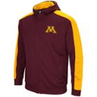 Men's Minnesota Golden Gophers Setter Full-zip Hoodie, Size: Xl, Med Red