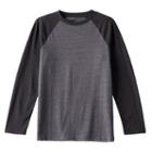 Boys 8-20 Urban Pipeline&reg; Raglan Tee, Size: Xl, Black