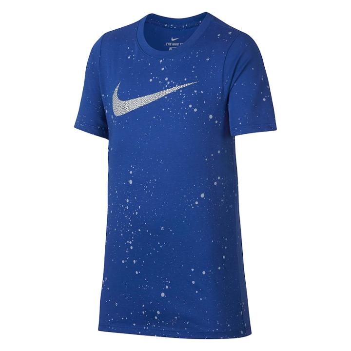Boys 8-20 Nike Speckles Tee, Size: Medium, Blue