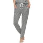 Women's Sonoma Goods For Life&trade; Jogger Lounge Pants, Size: Large, Grey