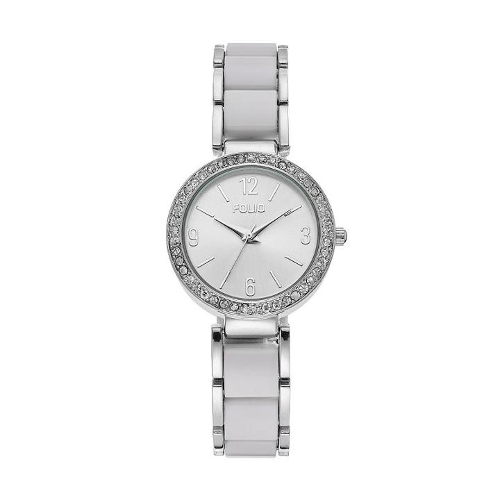 Folio Women's Crystal Watch, Size: Small, Multicolor