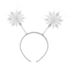 Snowflake Antenna Headband, Women's, Grey