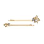 Lc Lauren Conrad 2-pc. Stone Cluster Bobby Pin Set, Women's, Blue