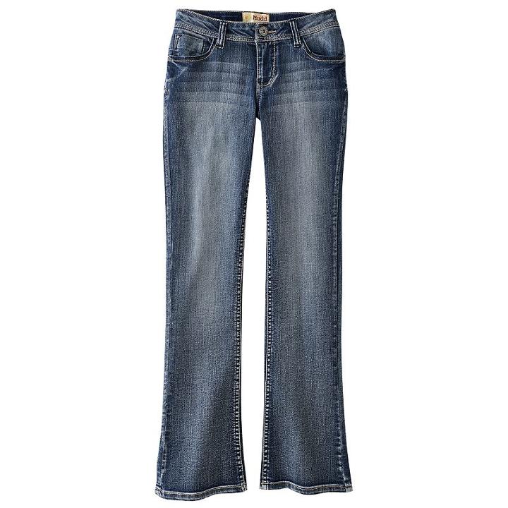 Girls 7-16 & Plus Size Mudd&reg; Bootcut Jeans, Girl's, Size: 7, Blue