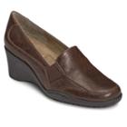 A2 By Aerosoles Torque Women's Wedge Loafers, Size: Medium (9), Brown