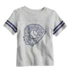 Baby Boy Jumping Beans&reg; Grand Slam Baseball Graphic Tee, Size: 12 Months, Light Grey