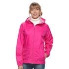 Women's Columbia Rain To Fame Hooded Rain Jacket, Size: Small, Brt Red