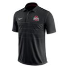 Men's Nike Ohio State Buckeyes Striped Sideline Polo, Size: Small, Black