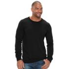 Big & Tall Sonoma Goods For Life&trade; Classic-fit Coolmax Crewneck Sweater, Men's, Size: Xl Tall, Oxford