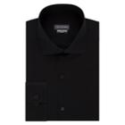 Big & Tall Van Heusen Extreme Fade-resistant Slim-fit Dress Shirt, Men's, Size: 17.5 36/7t, Black