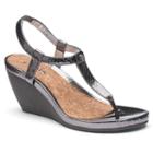Chaps Raevyn Women's Slip-on Wedge Sandals, Size: 9 B, Silver