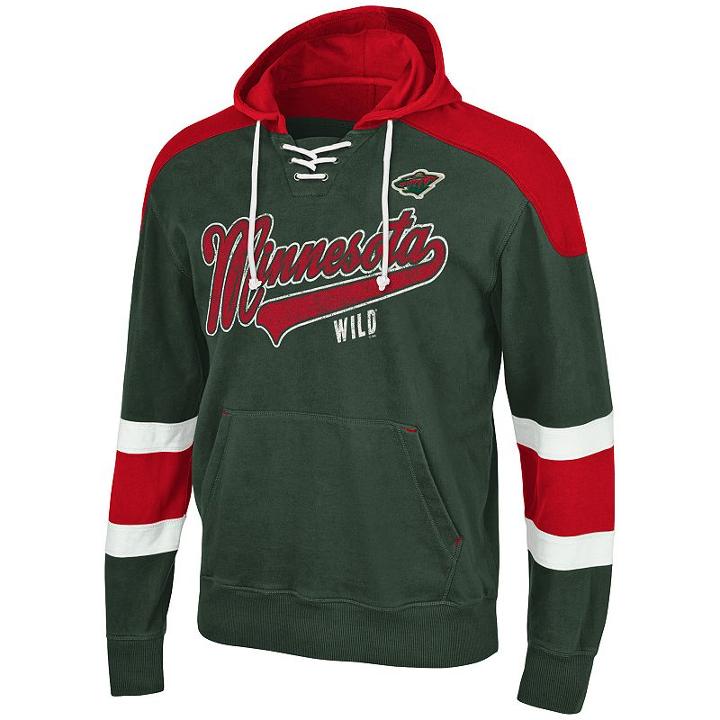 Men's Minnesota Wild Power Play Hoodie, Size: Xxl, Ovrfl Oth