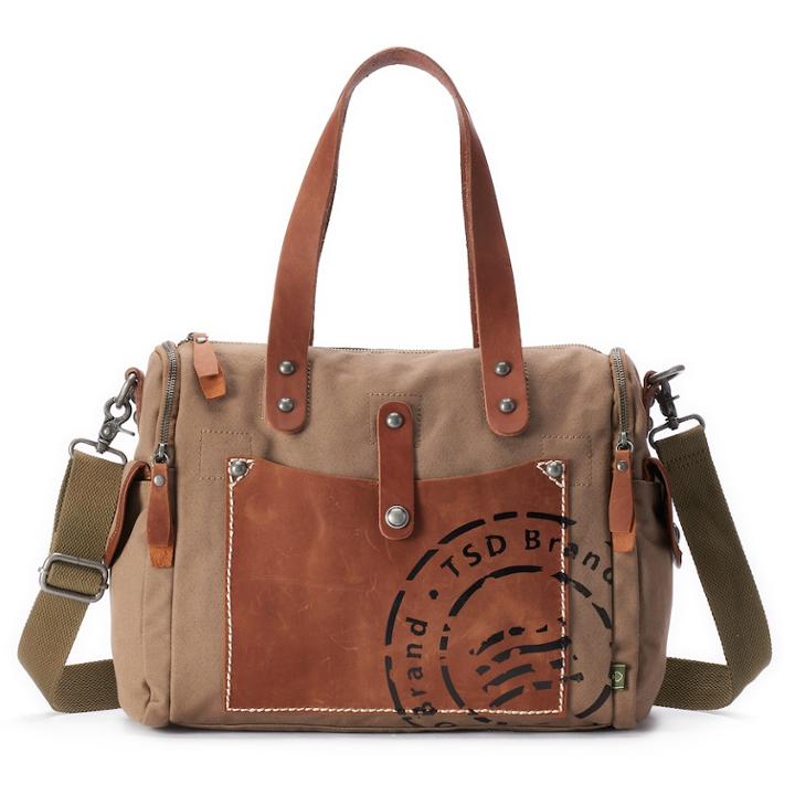 The Same Direction Super Horse Satchel, Women's, Med Green