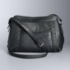 Simply Vera Vera Wang Stanzia Crossbody Bag, Women's, Black