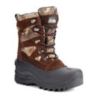 Itasca Ketchikan Camo Youth Mid-calf Boots, Boy's, Size: 4, Brown