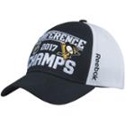 Adult Reebok Pittsburgh Penguins 2017 Conference Champions On Ice Adjustable Cap, Black