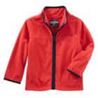 Boys 4-12 Oshkosh B'gosh&reg; Fleece Zip Jacket, Size: 5, Red