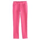 Girls 4-10 Jumping Beans&reg; Solid Full-length Leggings, Size: 5, Pink