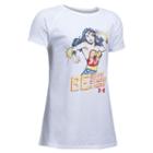 Girls 7-16 Under Armour Dc Comics Wonder Woman Graphic Tee, Girl's, Size: Large, White