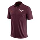 Men's Nike Virginia Tech Hokies Striped Sideline Polo, Size: Medium, Dark Red