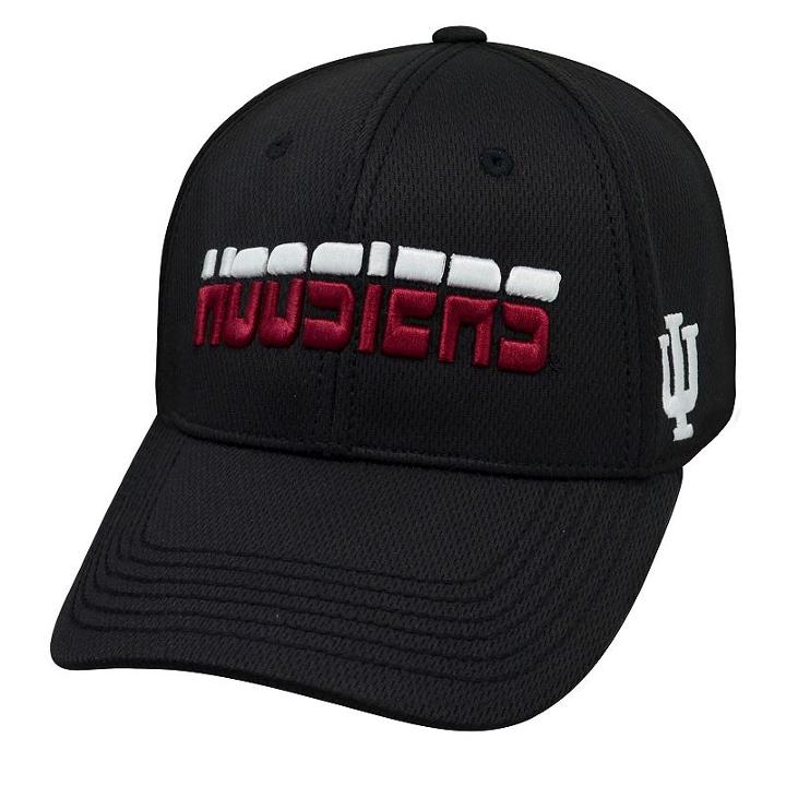 Adult Top Of The World Indiana Hoosiers Vigor One-fit Cap, Black
