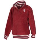 Women's Indiana Hoosiers Sherpa Pullover, Size: Small, Red