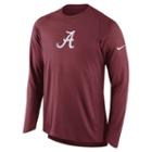 Men's Nike Alabama Crimson Tide Elite Shooter Long-sleeve Tee, Size: Medium, Red