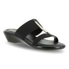 Tuscany By Easy Street Adda Women's Wedge Sandals, Size: Medium (11), Black