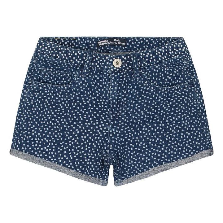 Girls 7-16 Levi's Knit Denim Shortie Shorts, Girl's, Size: 12, Blue Other