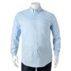 Big & Tall Croft & Barrow&reg; True Comfort Classic-fit Stretch Button-down Shirt, Men's, Size: Xl Tall, Med Blue