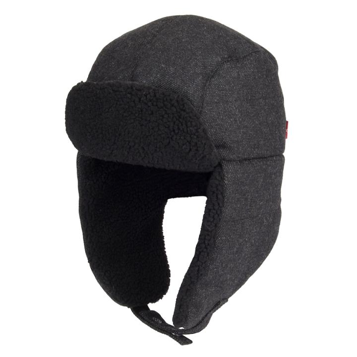 Men's Levi's&reg; Wool-blend Sherpa-lined Trapper Hat, Size: S/m, Dark Grey