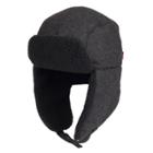 Men's Levi's&reg; Wool-blend Sherpa-lined Trapper Hat, Size: S/m, Dark Grey