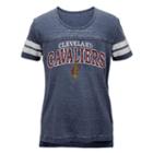 Juniors' Cleveland Cavaliers Throwback Tee, Women's, Size: Small, Multicolor