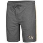 Men's Colosseum Georgia Tech Yellow Jackets Sledge Ii Terry Shorts, Size: Xl, Med Grey