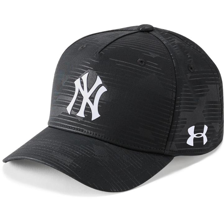 Youth Under Armour New York Yankees Storm Adjustable Cap, Boy's, Grey (charcoal)