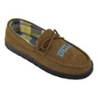 Men's Ucla Bruins Microsuede Moccasins, Size: 12, Brown