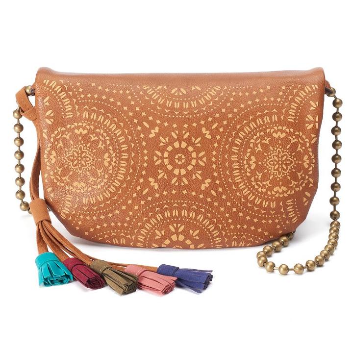 T-shirt & Jeans Tassel Medallion Crossbody Bag, Women's, Red/coppr (rust/coppr)