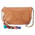 T-shirt & Jeans Tassel Medallion Crossbody Bag, Women's, Red/coppr (rust/coppr)