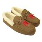 Men's Nebraska Cornhuskers Juno Moccasin, Size: Large, Dark Beige