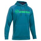 Men's Under Armour Wordmark Storm Fleece Hoodie, Size: Xl, Pink Ovrfl