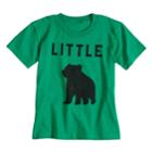 Boys & Girls 4-7x Dad & Me Little Bear Graphic Tee, Size: 7x, Green