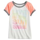 Girls 7-16 & Plus Size So&reg; Raglan Sleeve Tee, Size: 18 1/2, White