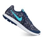 Nike Flex Experience Rn 6 Print Women's Running Shoes, Size: 11, Blue