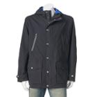 Men's Towne 3-in-1 Hooded Anorak Jacket, Size: Medium, Black