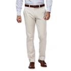 Men's Haggar Slim-fit Stretch City Chino Flex-waist Pants, Size: 36x32, White Oth