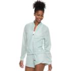 Women's Adidas Sport Id Summer Bomber Jacket, Size: Medium, Lt Green