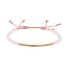 Lc Lauren Conrad Beaded Slipknot Bracelet, Women's, Pink